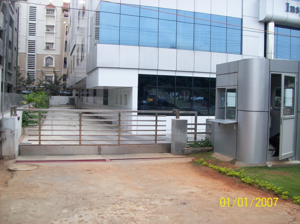 Industrial Single Panel Sliding Gates